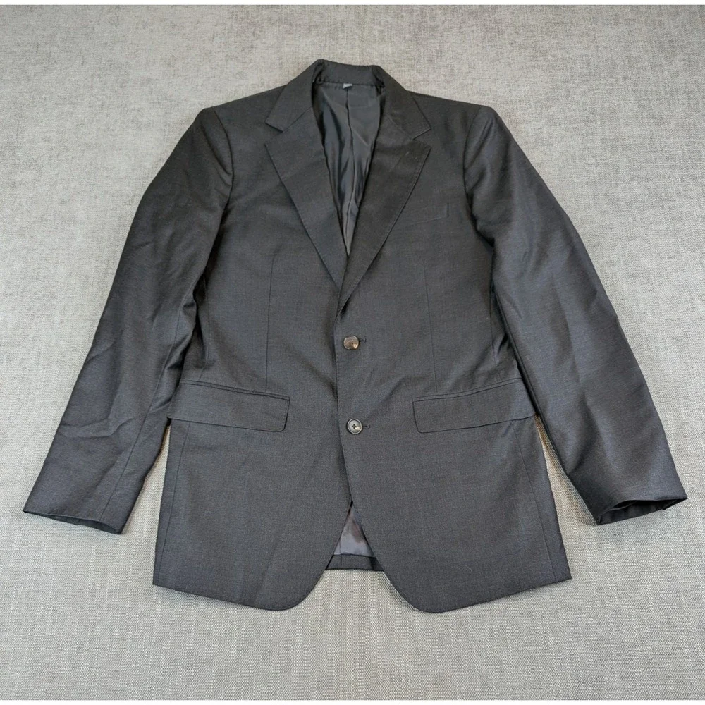 Bonobos Blazer Mens 38L Slim Fit Wool Cashmere Vitale Barberis Canonico Jacket